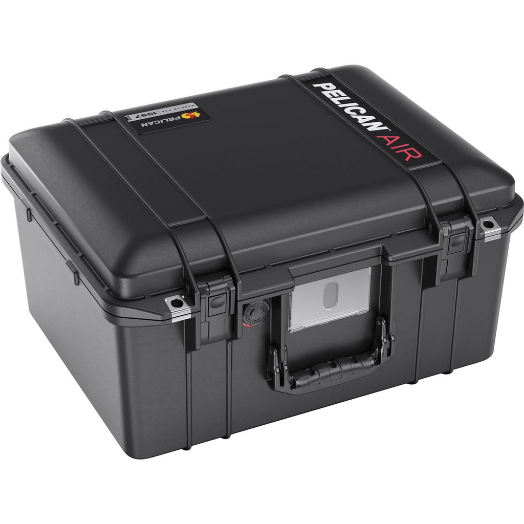 Pelican V550 Vault Equipment Case - Black - with Padded Dividers