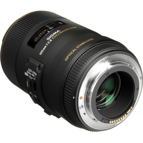 Sigma 105mm f/2.8 EX DG OS HSM Macro Lens for Canon EF by Sigma at