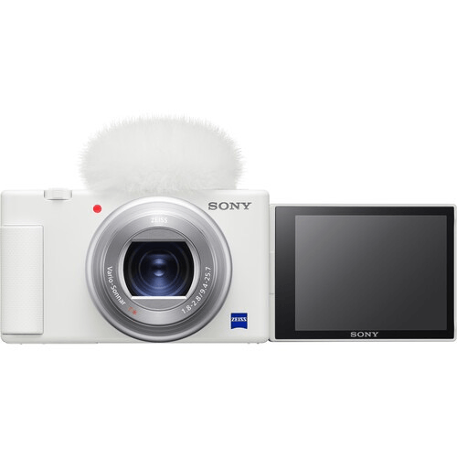 Sony ZV-1F Vlog Camera for Content Creators and Vloggers White ZV1F/W -  Best Buy