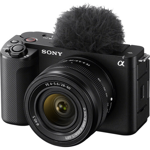 Sony ZVE10/B Mirrorless Camera, Body Only, Black