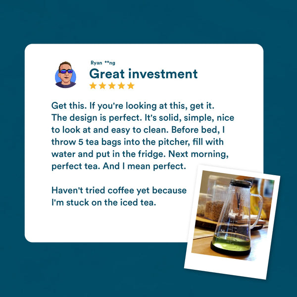 OVALWARE Cold Brew Maker Customer Review