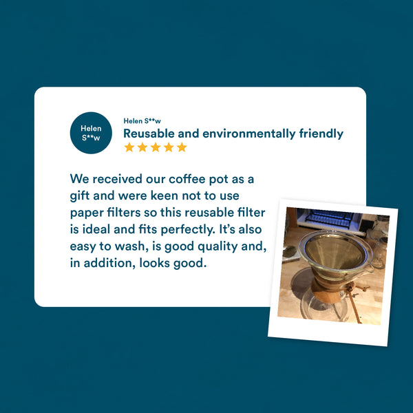 OVALWARE Stainless Steel Filter Customer Review 2