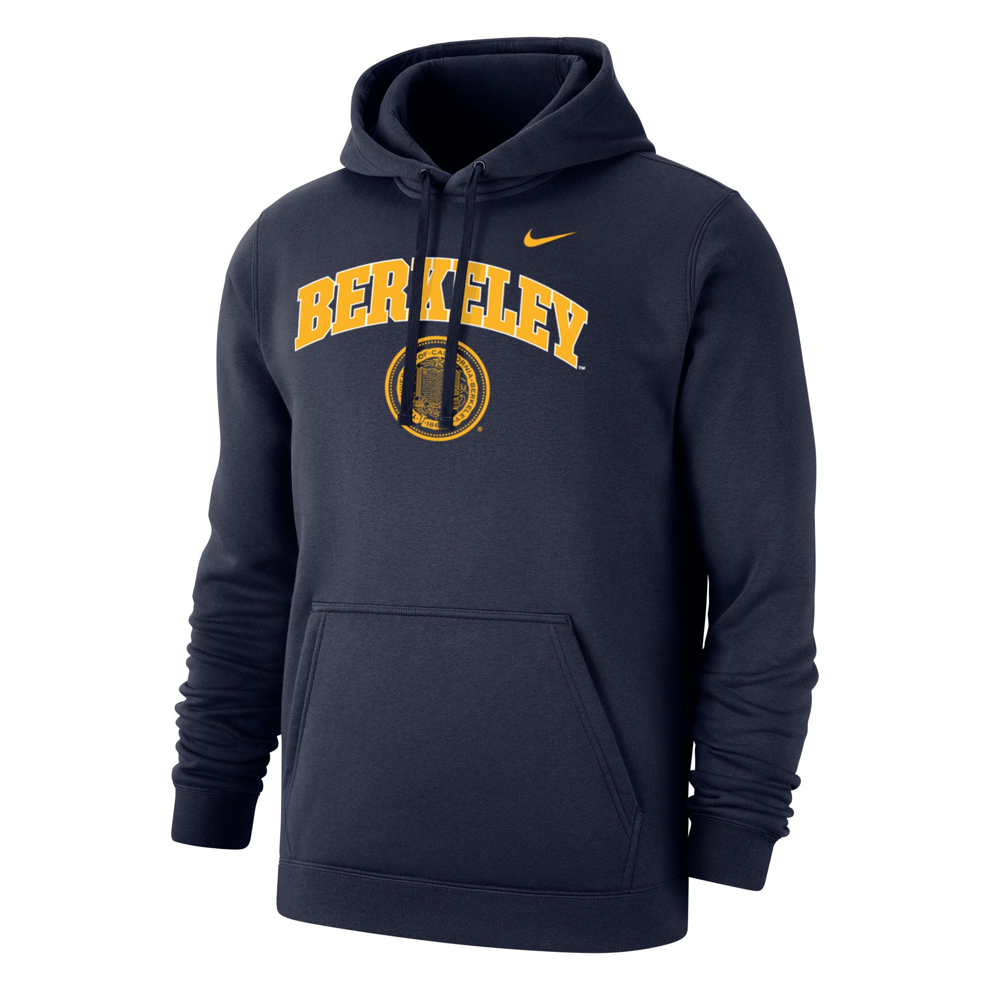 U.C. Berkeley Cal Berkeley arch & seal Nike hoodie sweatshirt-Navy ...