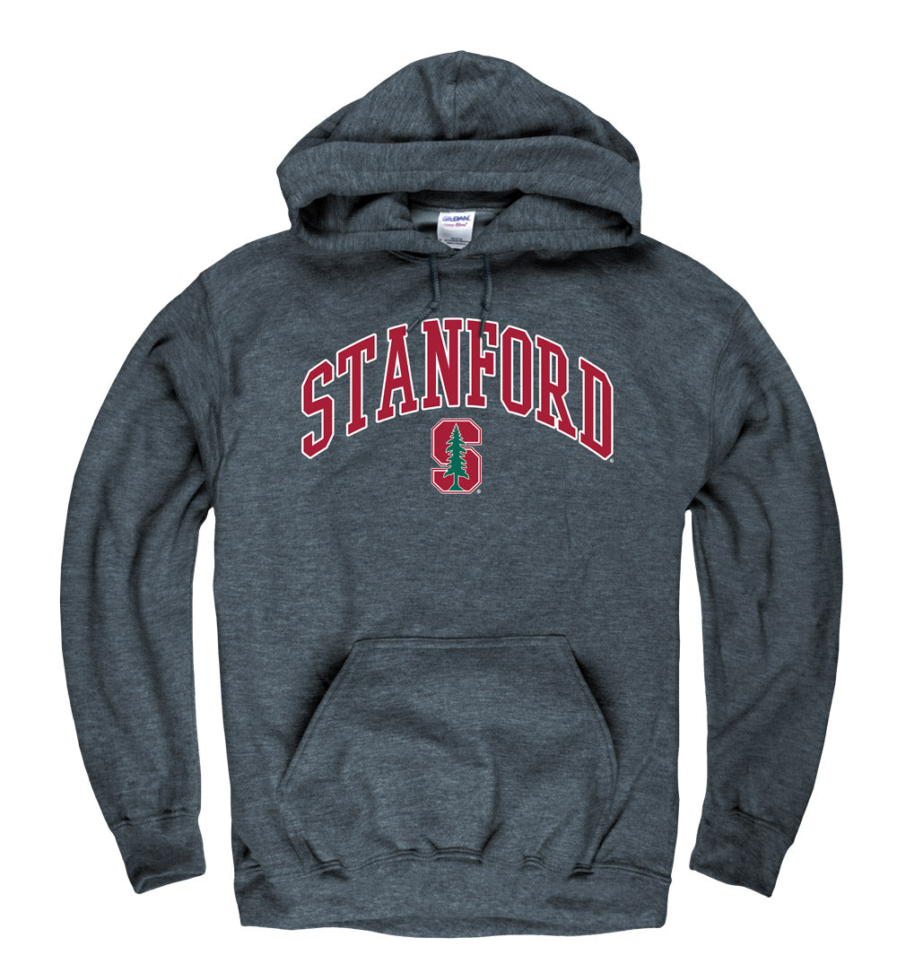 Stanford University Men's Tall font Hoodie sweatshirt-Charcoal – Shop ...