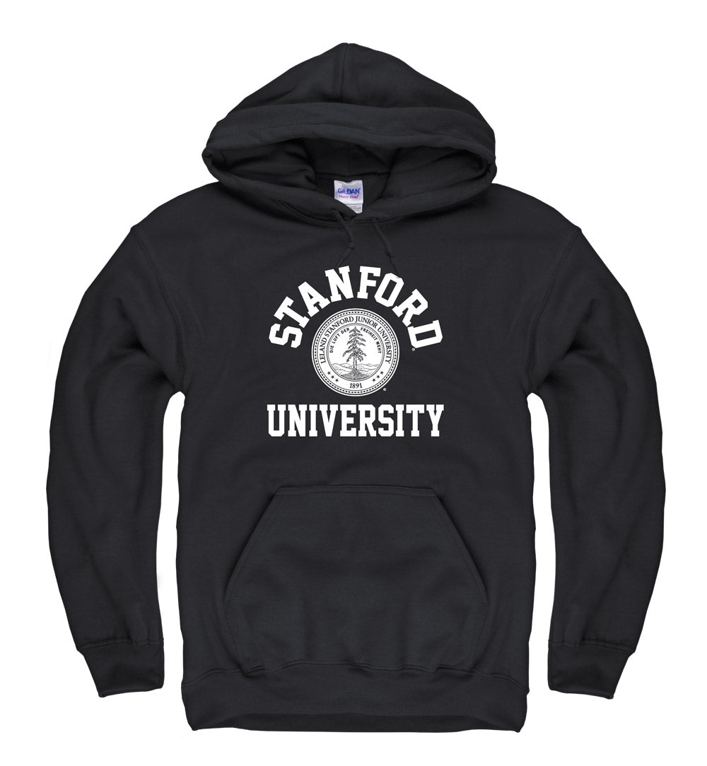 white stanford hoodie