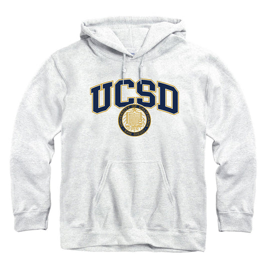 Champion UCLA Block & Seal Men's Hoodie-Sweatshirt-Gray