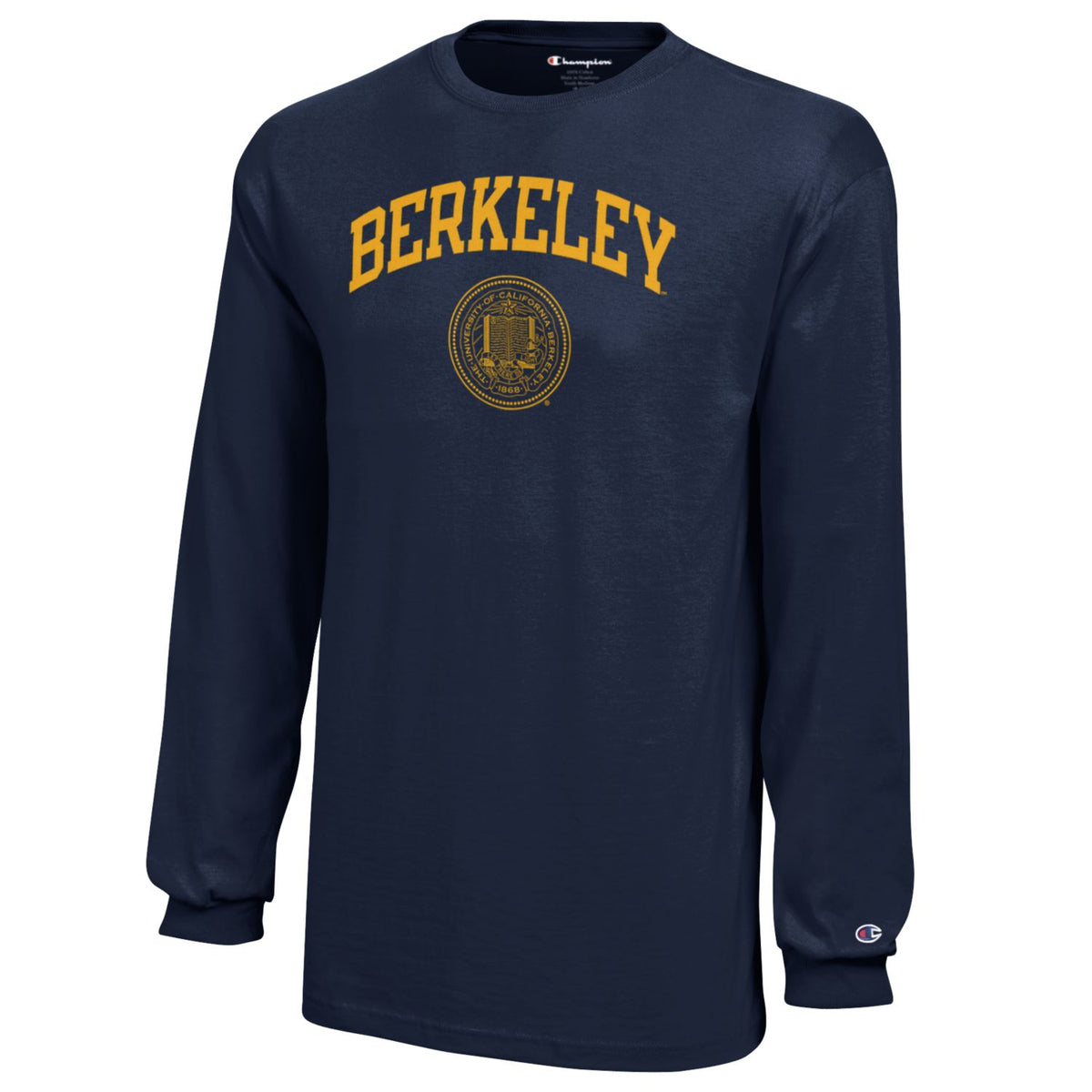 UC Berkeley Cal Champion Youth Long Sleeve T-Shirt-Navy – Shop College Wear