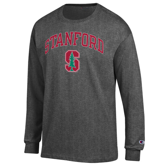 Men's League Collegiate Wear Cardinal Stanford Cardinal Seal Nuevo Victory  Falls Tri-Blend T-Shirt