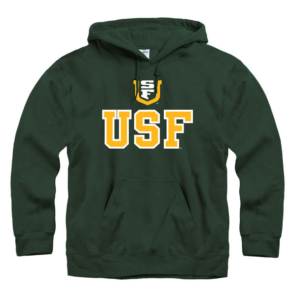 of Dons USF block hoodie sweatshirt-Green – College Wear