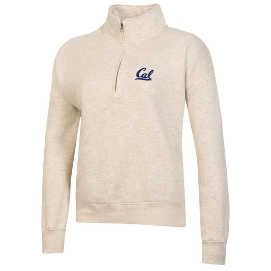 1/4 Zip Campus Pullover - Oatmeal
