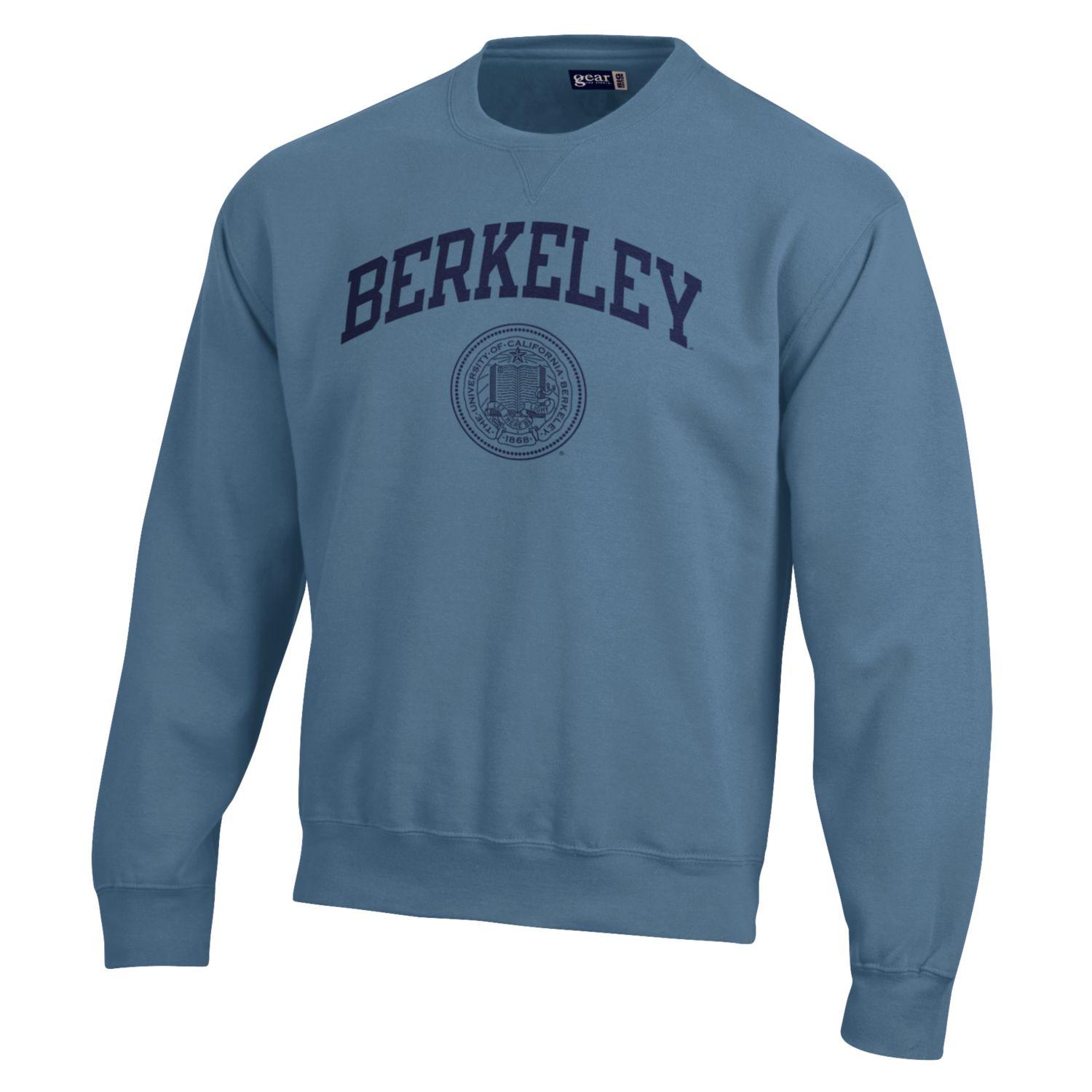 U.C. berkeley Cal Gear For Sports cotton rich crew-sweatshirt-Blue ...