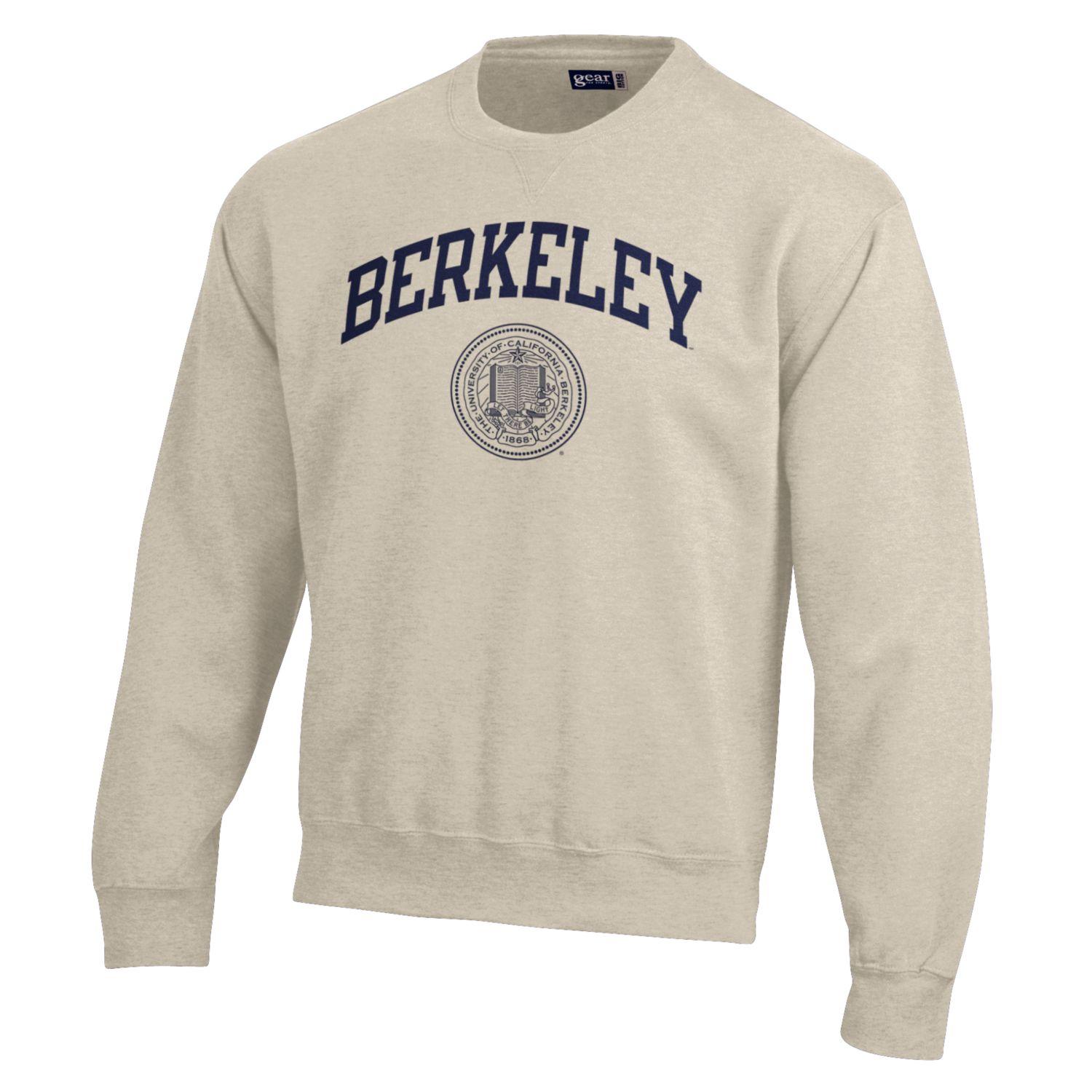U.C. Berkeley Cal Gear For Sports Big Cotton crew-neck sweatshirt-Oatm ...
