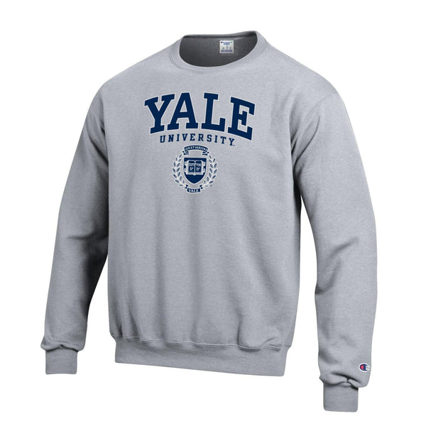 Yale University Bulldogs Champion Crew Neck Sweatshirt-Gray – Shop ...