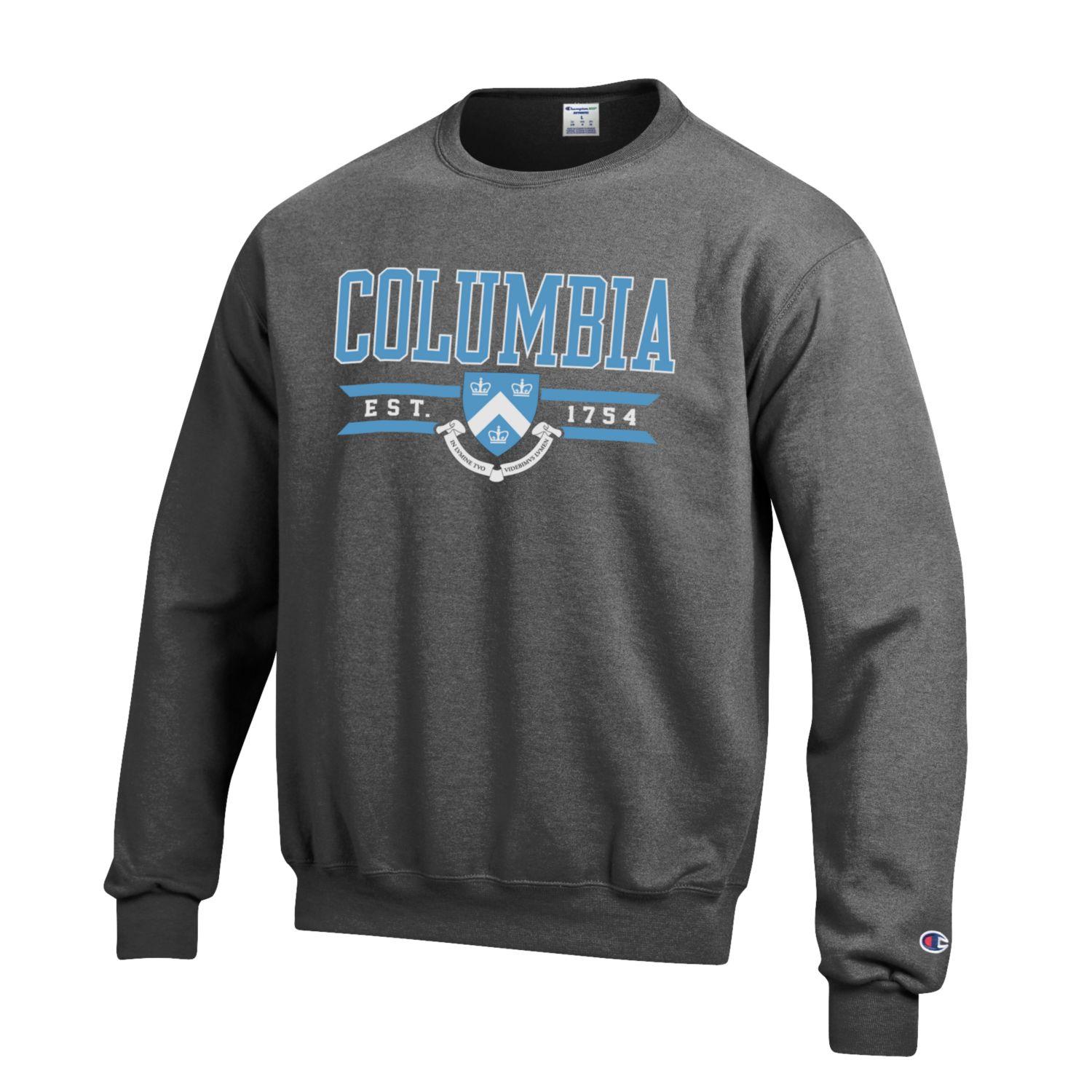 columbia university champion sweatshirt