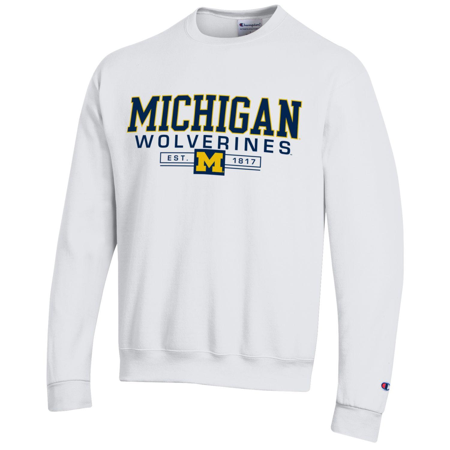 michigan wolverines champion hoodie