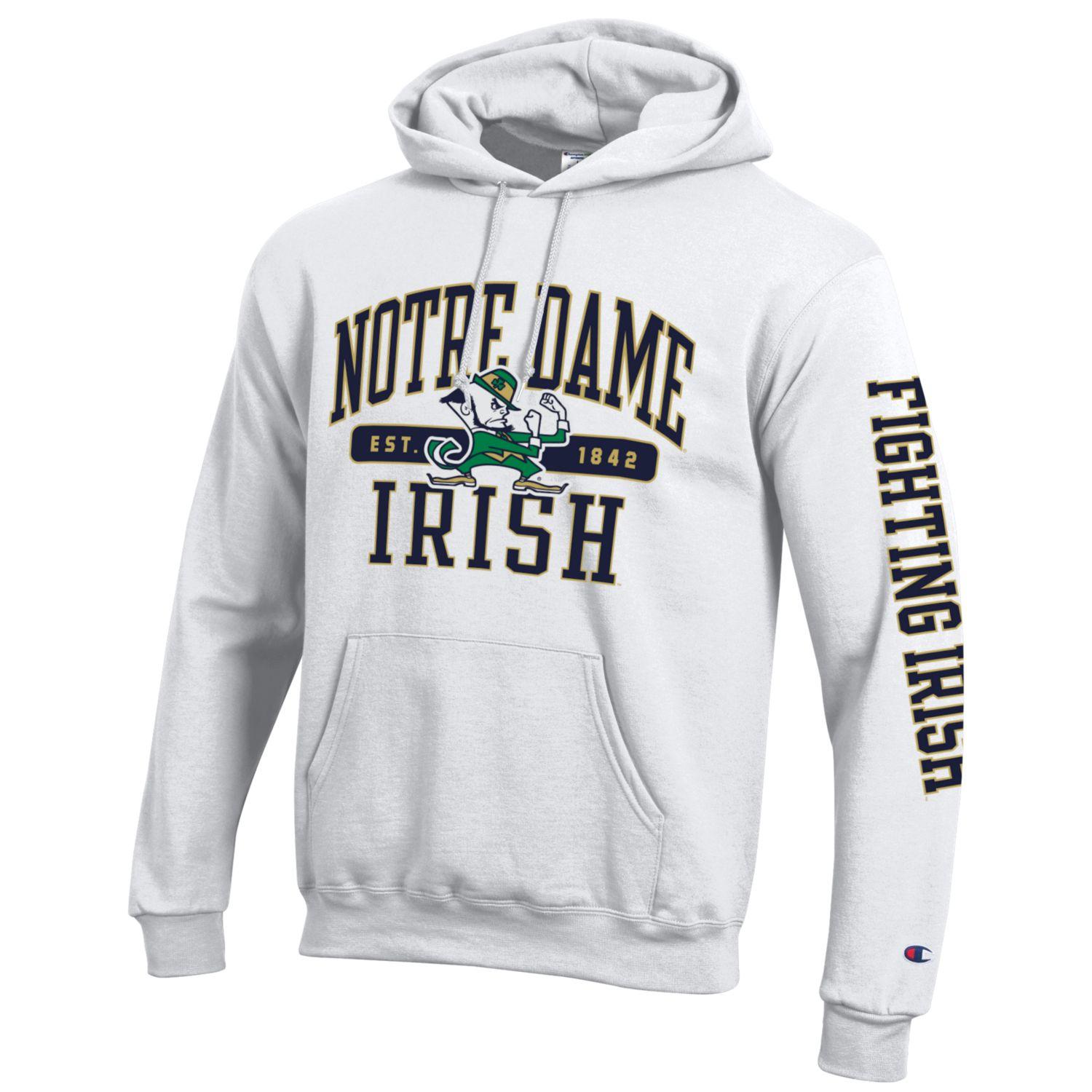 notre dame champion hoodie