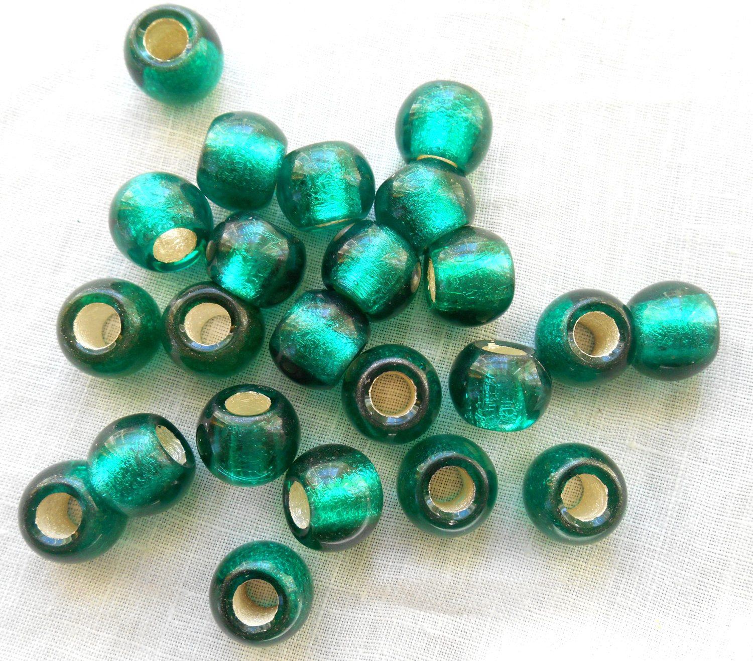 large glass beads