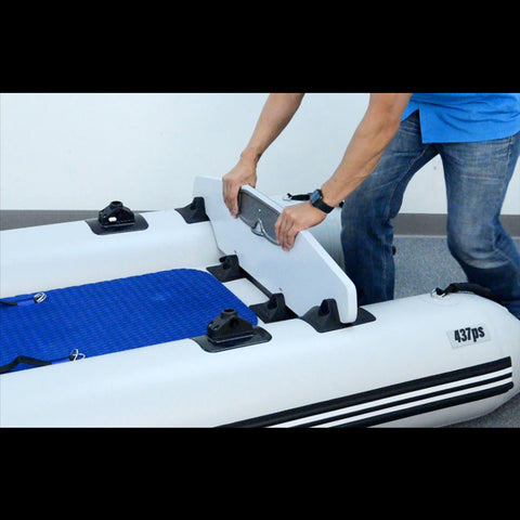 Sea Eagle 437 Paddleski Inflatable Boat custom removable transom