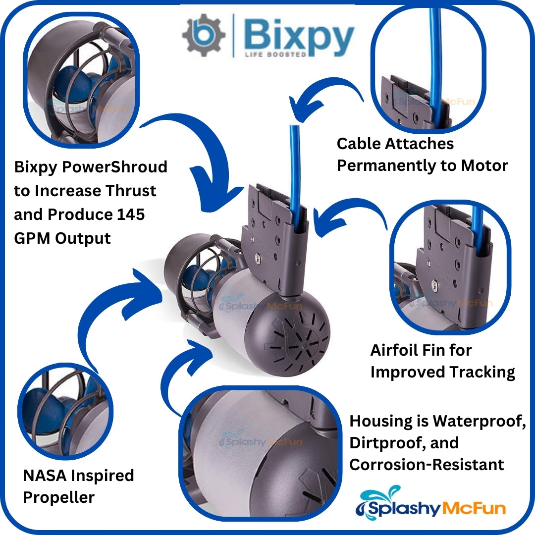 Bixpy K1 Motor features