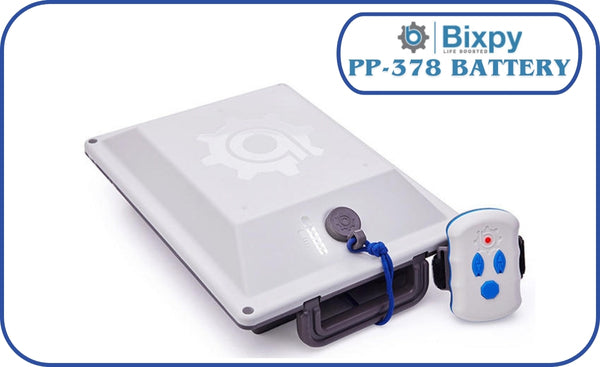 Bixpy PP-378 Battery with Remote Control is displayed.