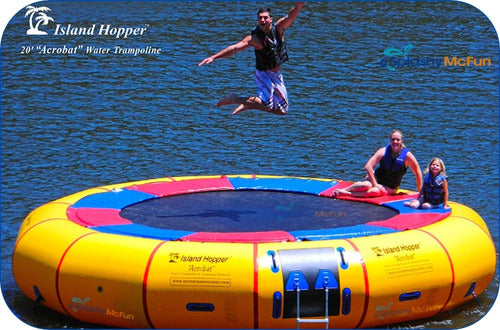 Island Hopper Acrobat 20ft Water Trampoline
