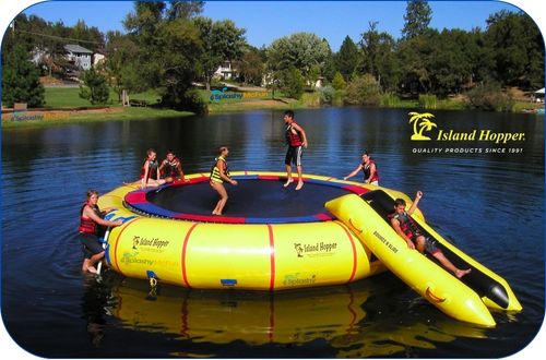 Island Hopper Giant Jump 25ft Water Trampoline