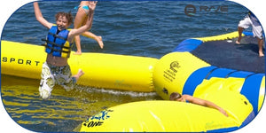 Rave Aqua Jump 150 Inflatable Water Trampoline Park