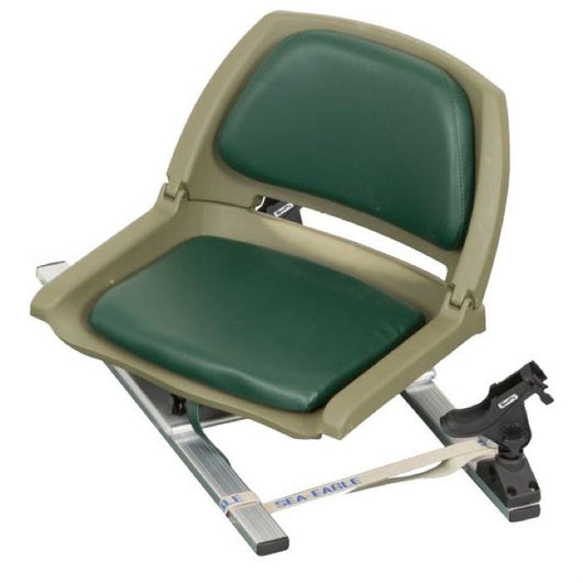 Sea Eagle Swivel Seat Fishing Rig with Rod Holders - Splashy McFun