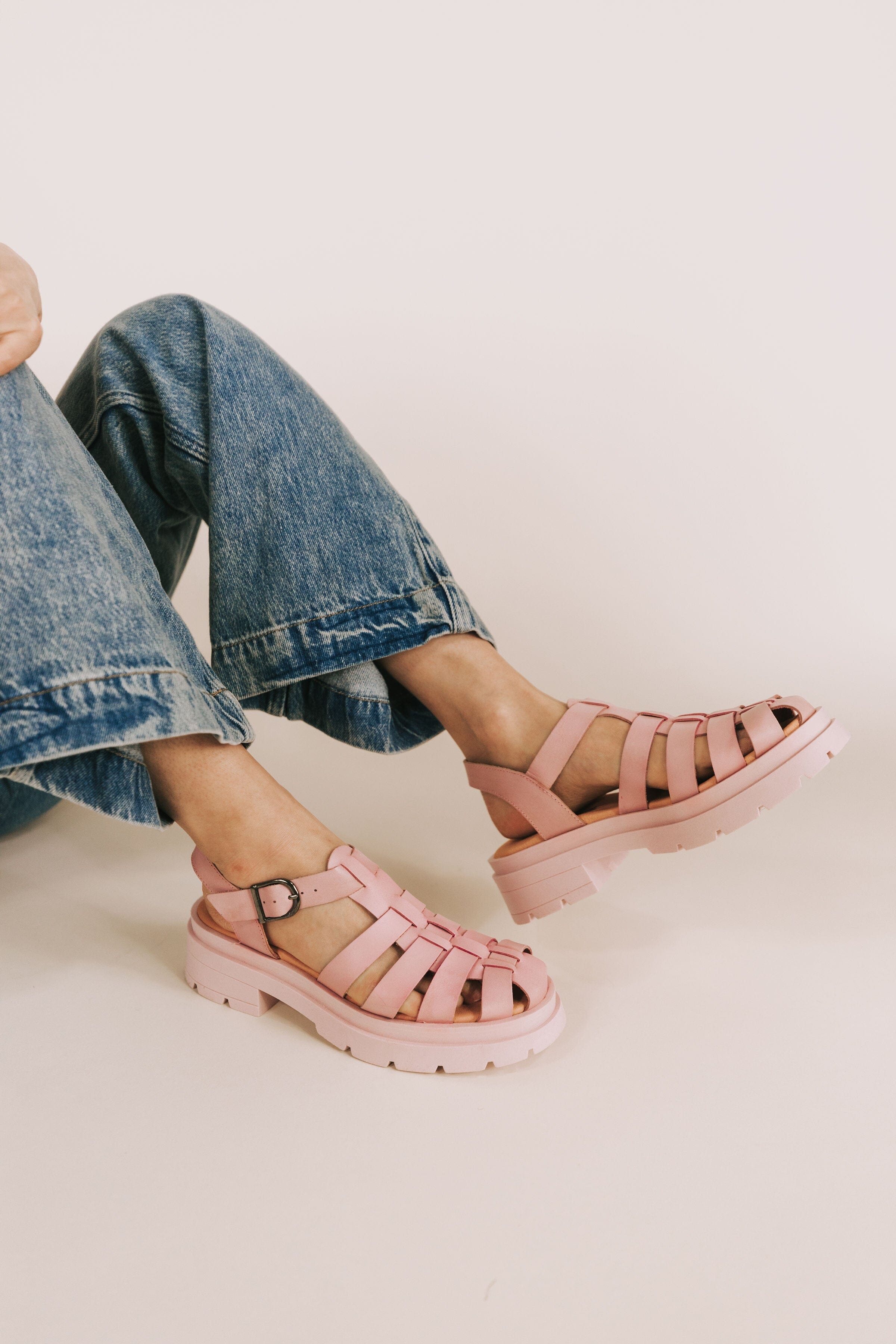 FREE PEOPLE - Finn Fisherman Platform Sandals