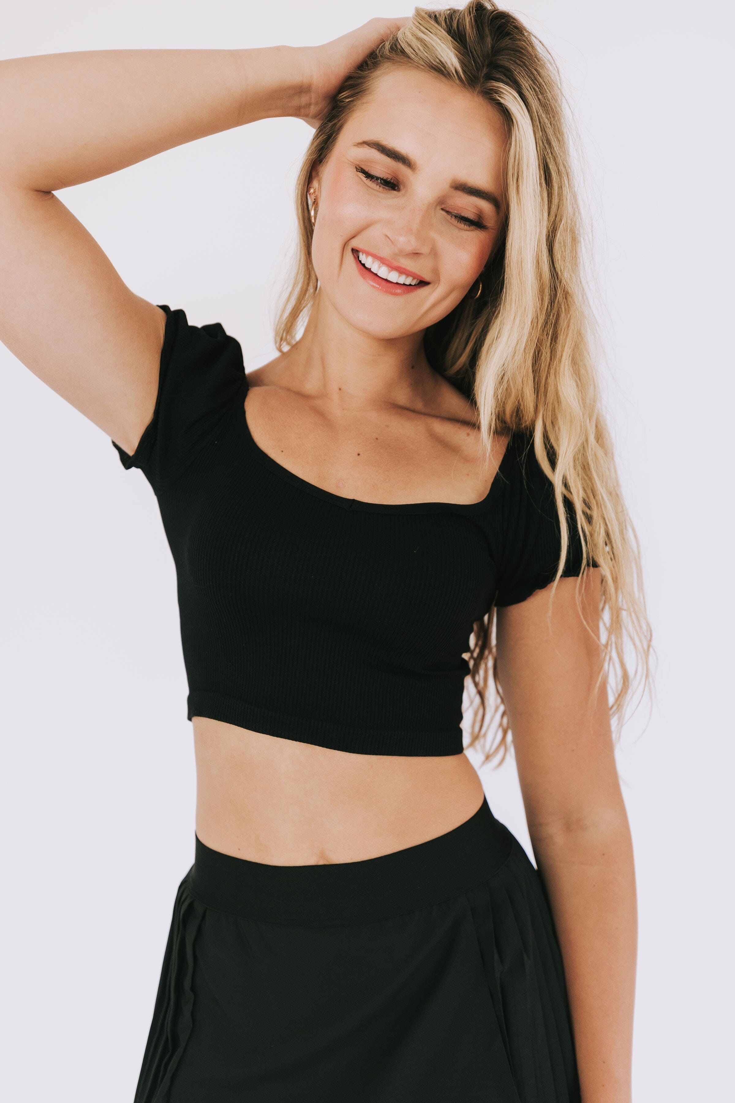 FREE PEOPLE - Nice Try Solid Muscle Tank