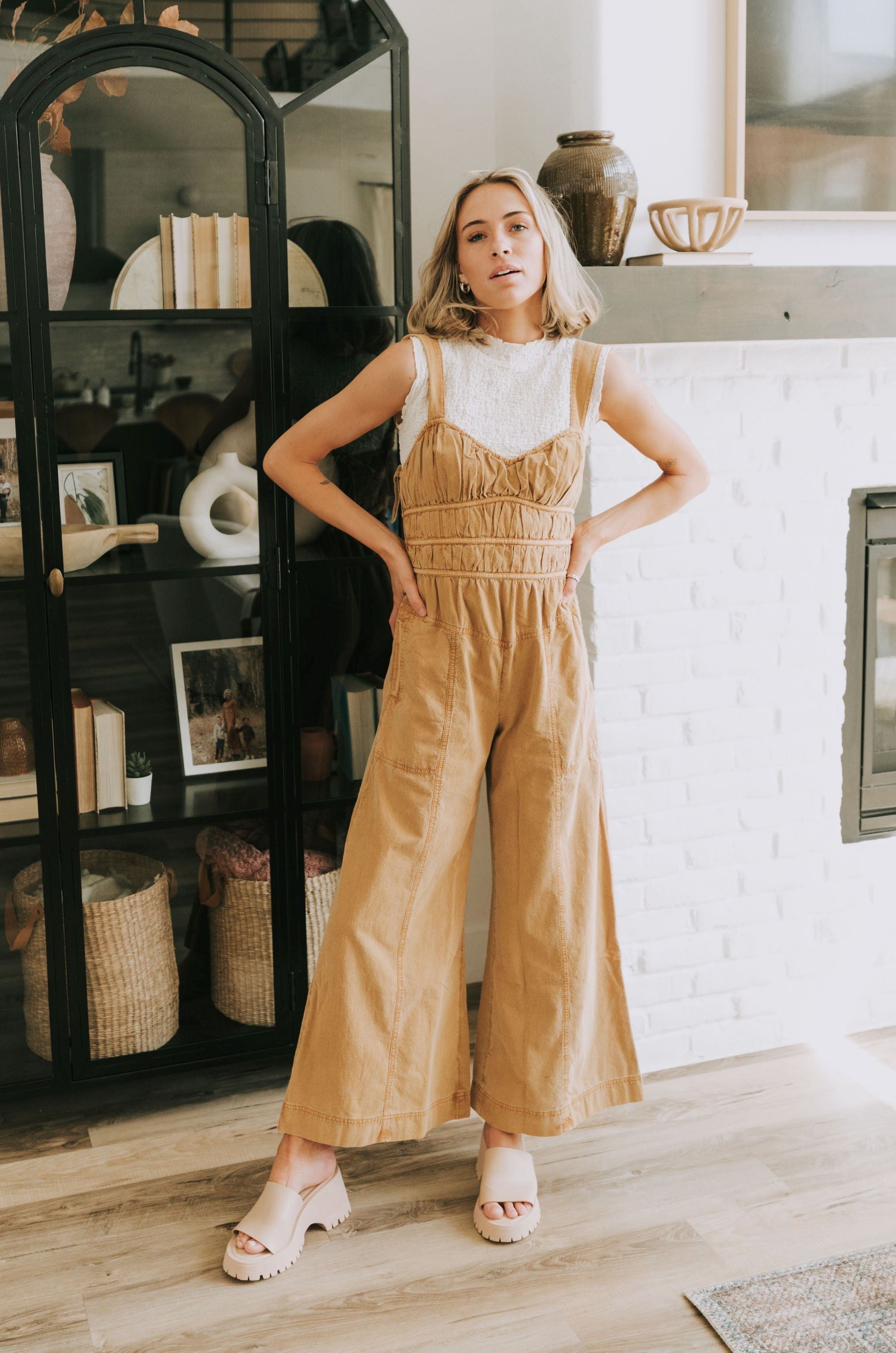 Free People x FP Movement Rich Soul Flare in Cowboy