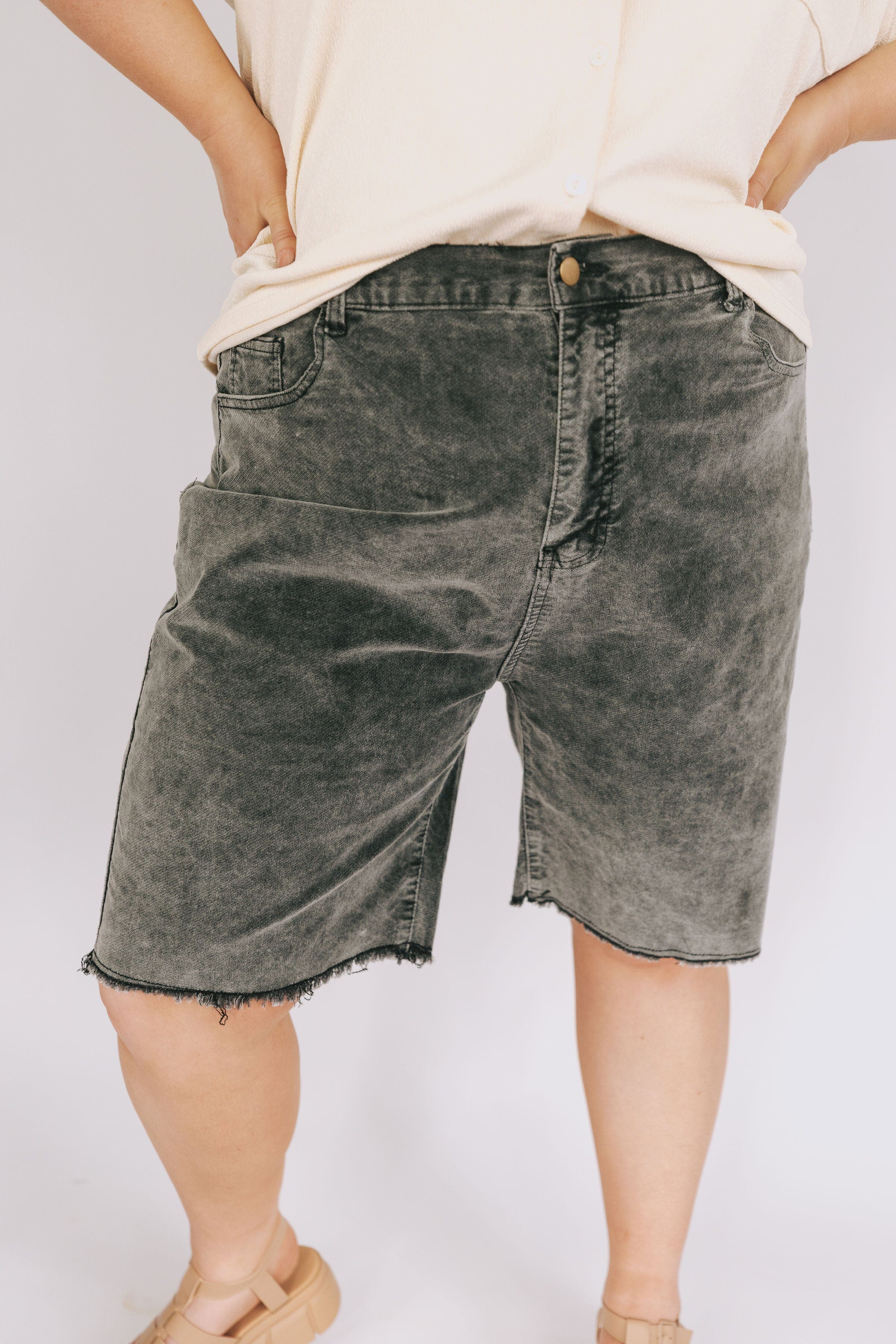 PLUS SIZE - Draper Shorts