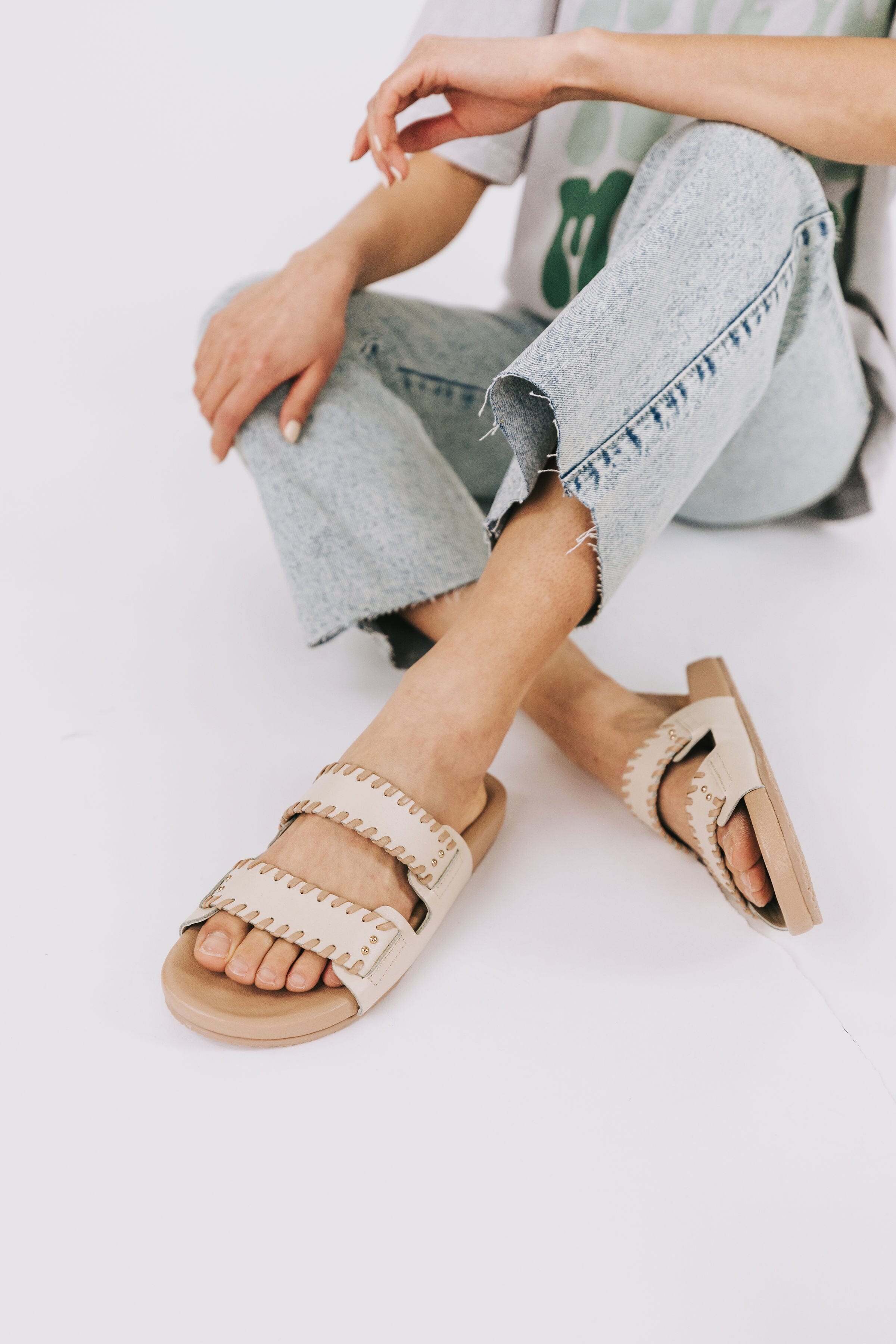 FREE PEOPLE - Juliet Crochet Sandals