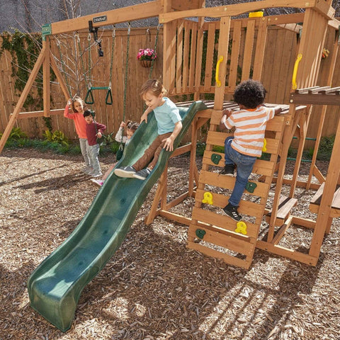 lawnmeadow wooden swing set