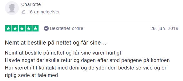 Trustpilot Anmeldelser