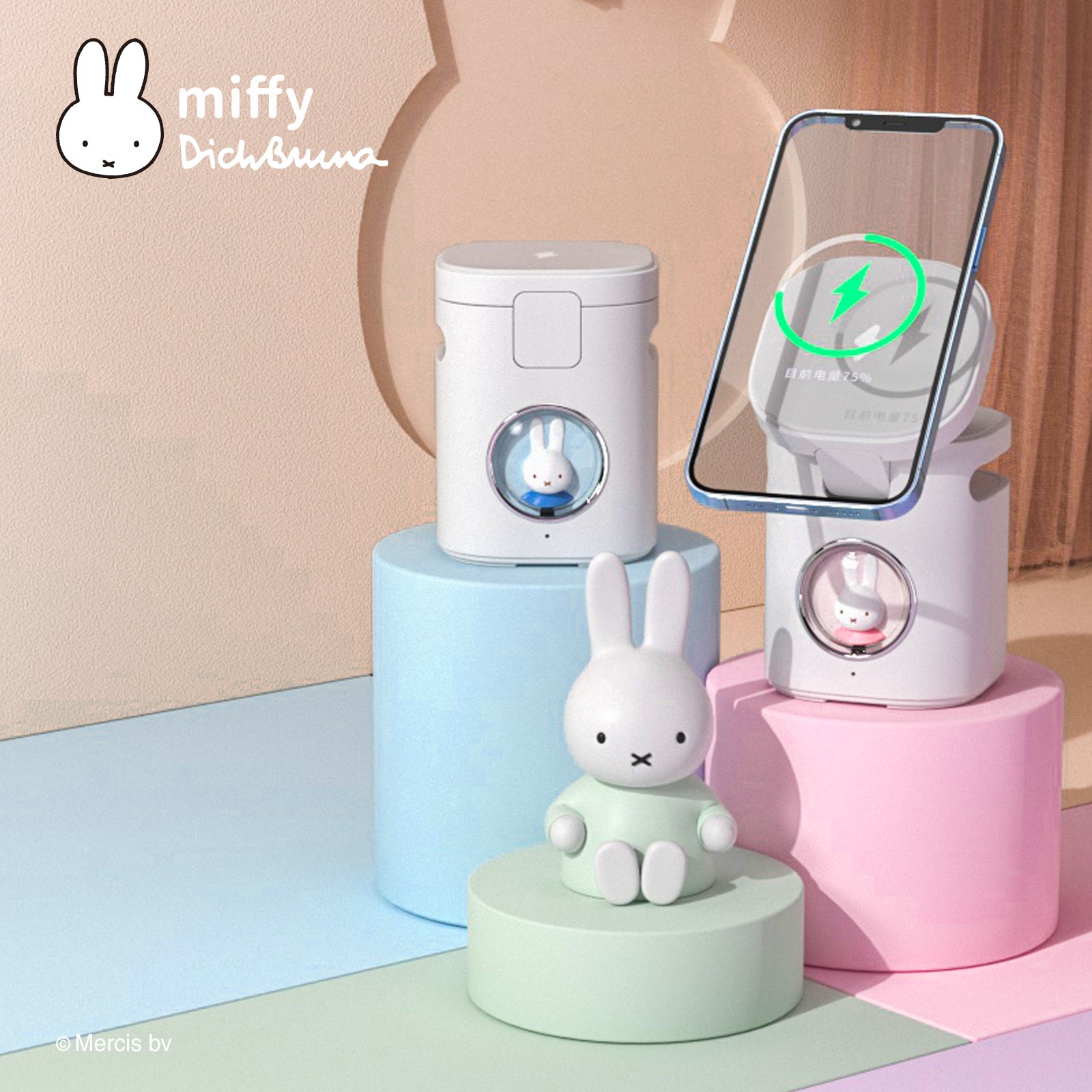 MIFFY X. MIPOW PowerTube MagStation is 3 in 1 Magnetic 15W