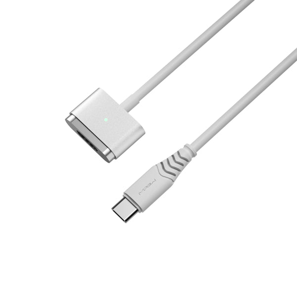 Mobigear Nylon - Câble USB-C vers Apple Lightning MFI 0.4 mètre - Noir  568425 