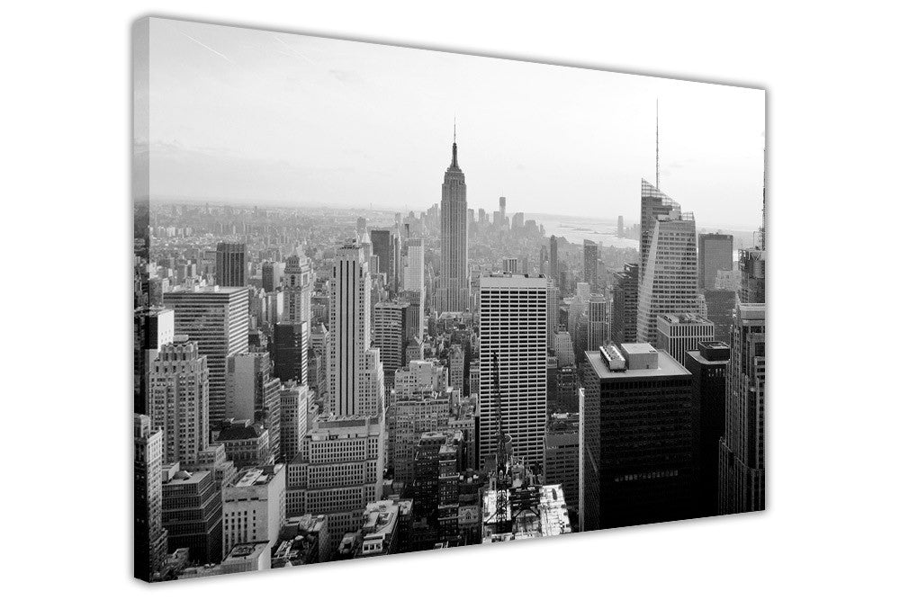 Black And White Photos New York City Skyscrapers Framed Prints Canvas Wall Art Pictures Home Decoration Images Canvasitup