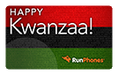 RunPhones Gift Card Happy Kwanzaa