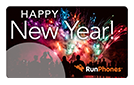 RunPhones Gift Card Happy New Year