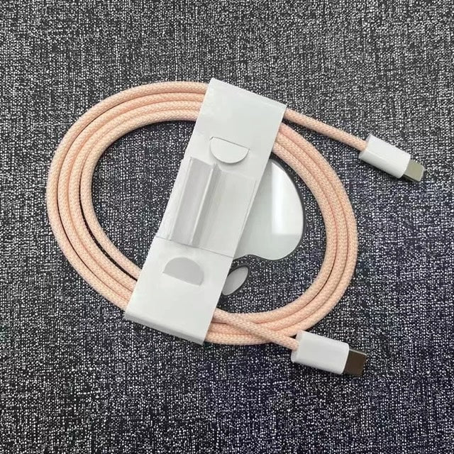 20W USB C to Lightning Cable 3.3 ft: Pink