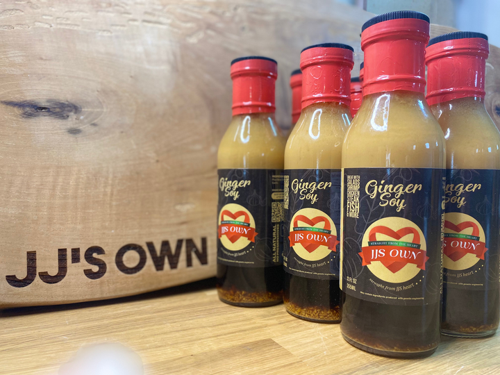 JJS OWN All natural dressings & marinades straight from the heart!