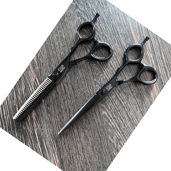 yoiscissors Hairdressing Scissors Cussi Black