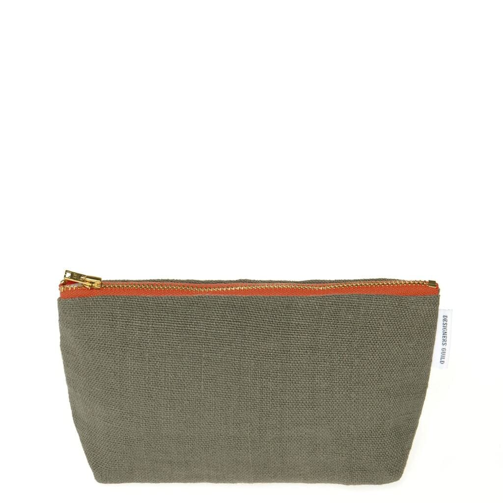 Designers Guild Brera Lino Pebble Large Toiletry Bag