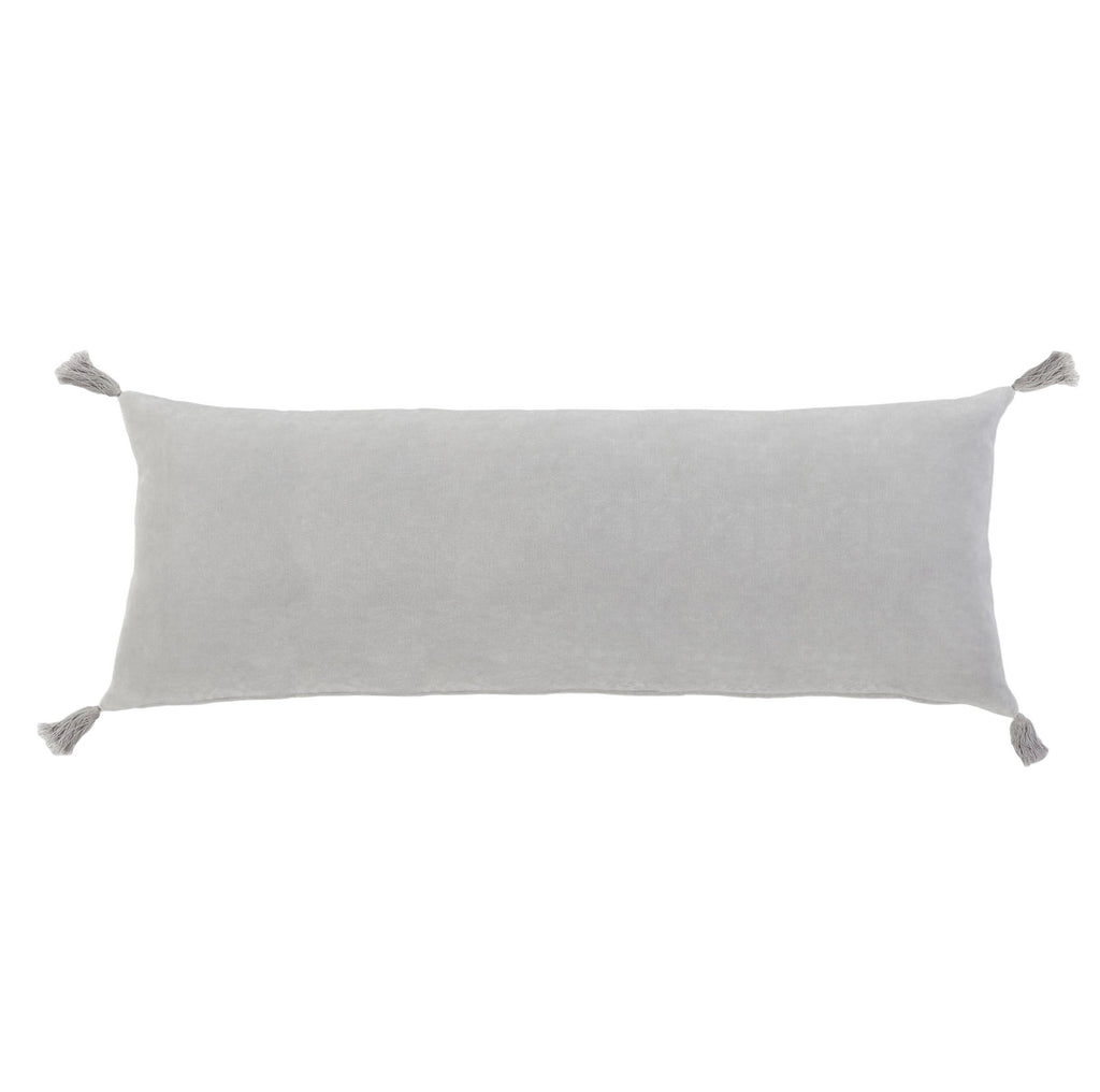 Bianca Light Grey Bolster Pillow Fig Linens And Home