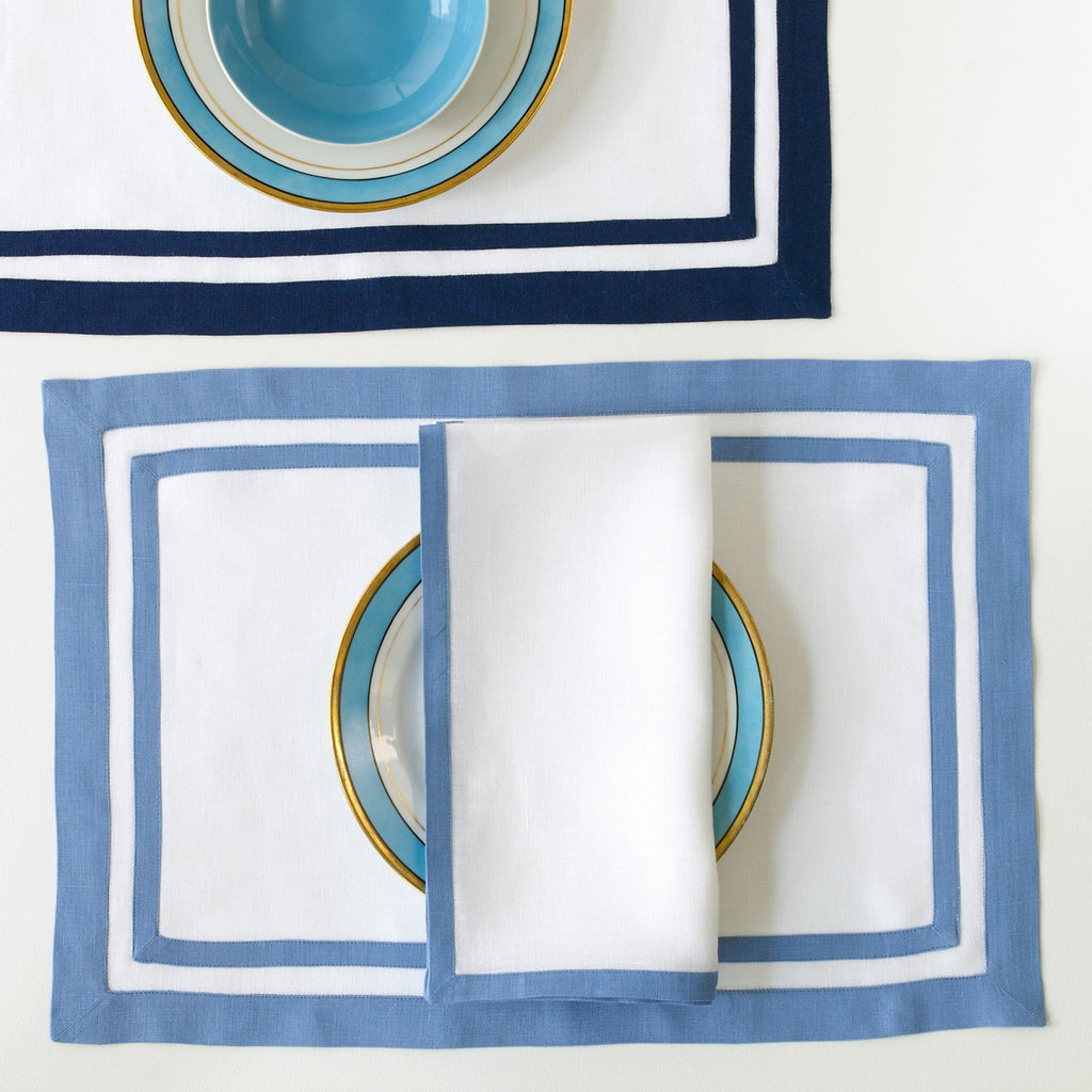 Matouk Casual Couture Regtangle Placemats | Fig Linens and Home