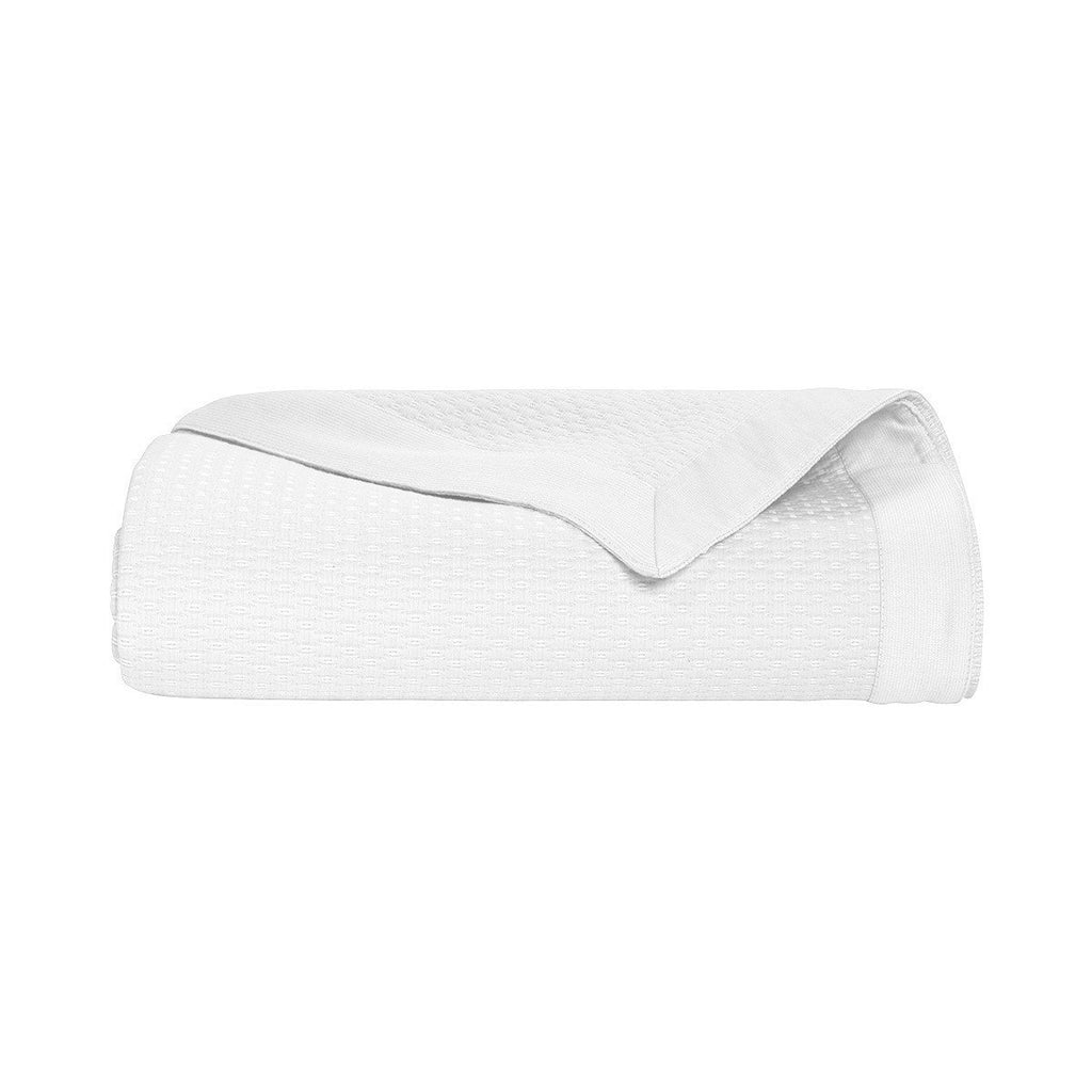 MorphÃ©e Blanc Coverlet by Yves Delorme | Fig Linens - White, cotton, king, queen coverlet