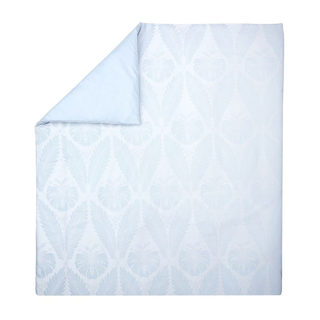 Palmes Bedding Collection by Yves Delorme | Fig Linens - Blue, floral, duvet cover