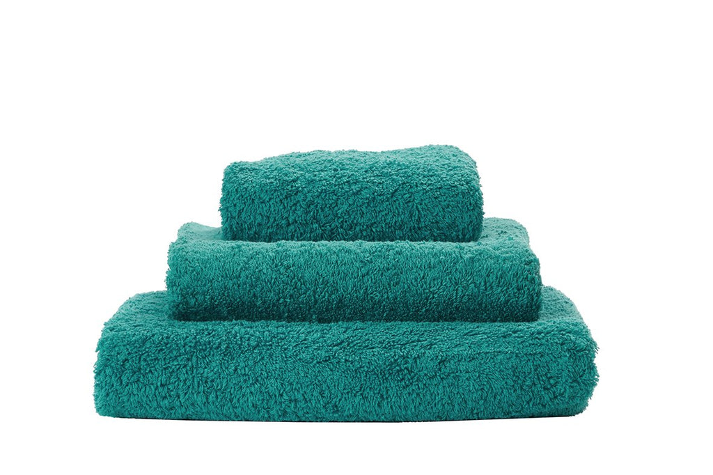 Abyss Super Pile Peacock Towels - Fig Linens