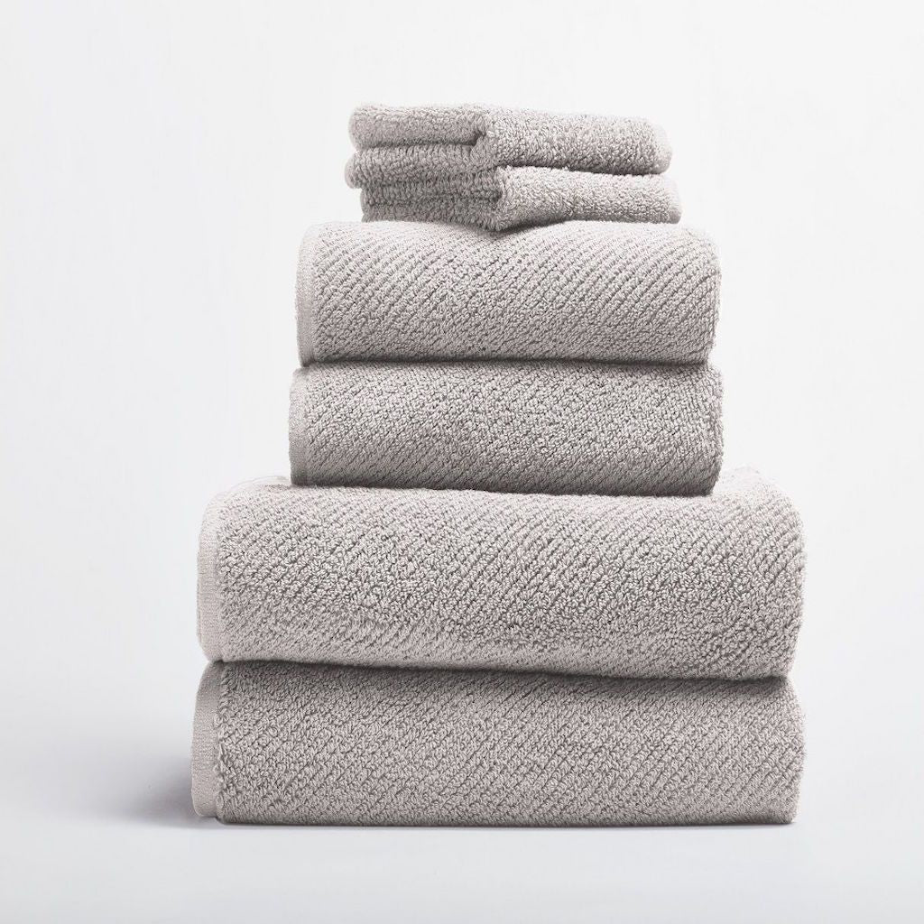 Air Weight Fog Organic Bath Towels